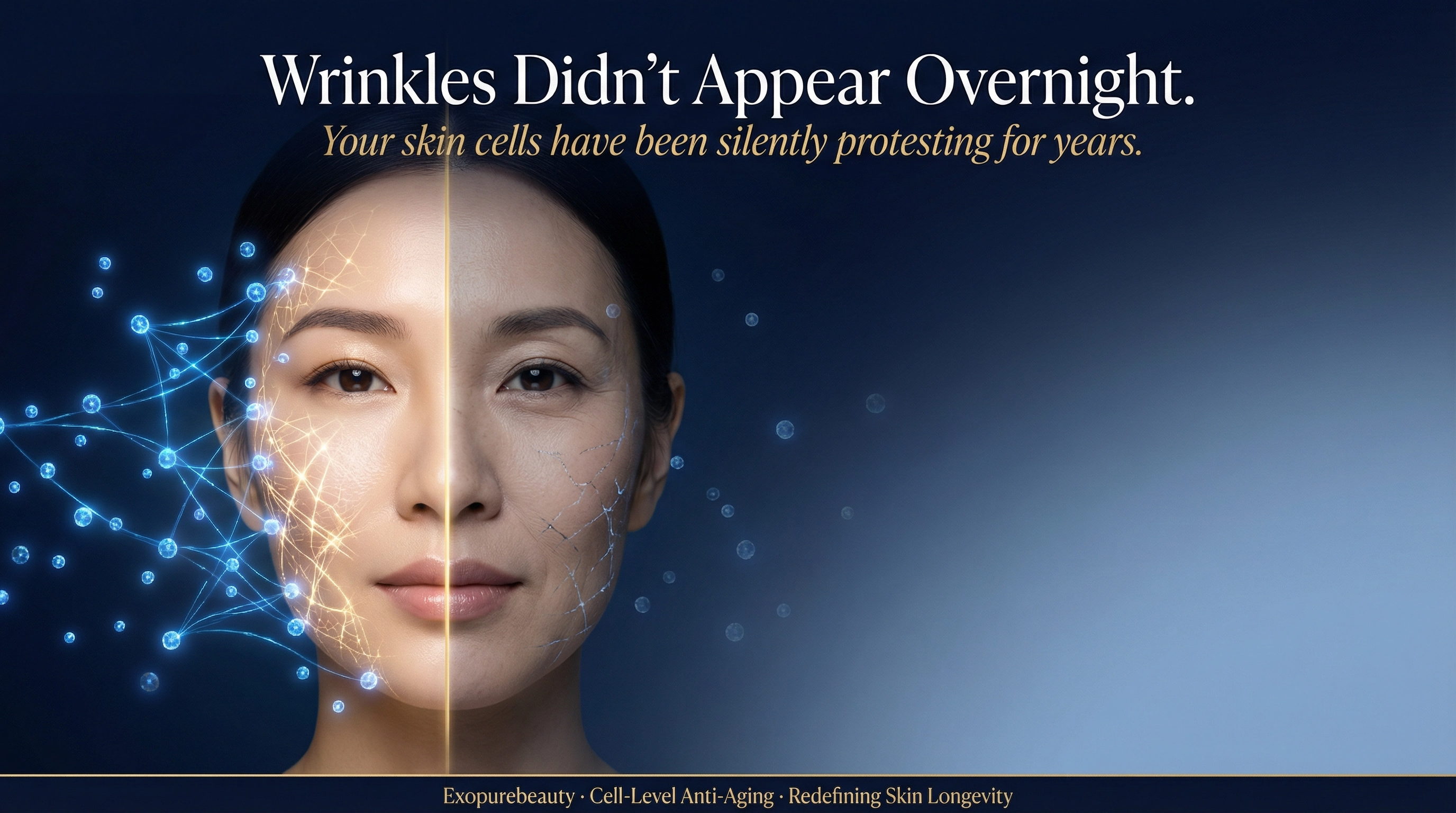 Wrinkles Don’t Appear Overnight—Your Skin Cells Have Been Quietly Protesting for Years